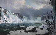 Hippolyte Sebron les chutes du Niagara
